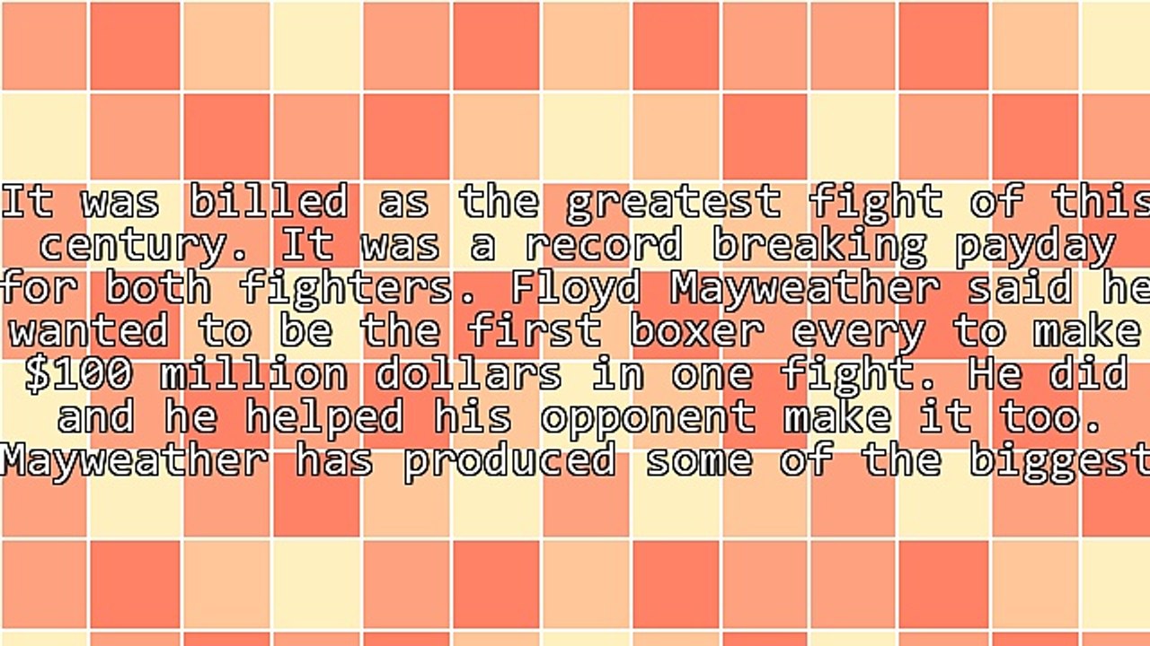 Seven Key Business Lessons I Learned From the Mayweather Vs Pacquiao Fight