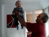Ethan et son papy avion