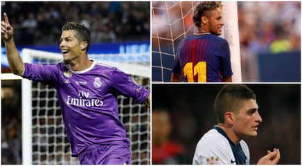 رونالدو، نيمار، فيراتي وسوق الانتقالات