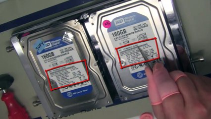 Clean room hard drive recovery