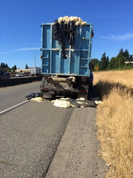 Heat Causes Dough to Expand, Overflow from Truck in Tacoma