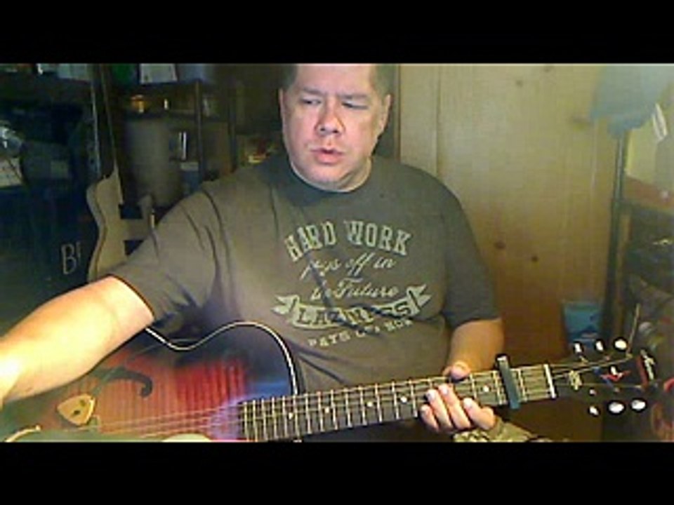 98 Degree's Hardest Thing, 2nd try (amped acoustic archtop cover)