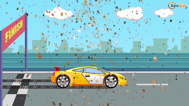 Мультфильм Скорая Помощь и Полицейская Машина Спасательная техника Сборник Видео для детей