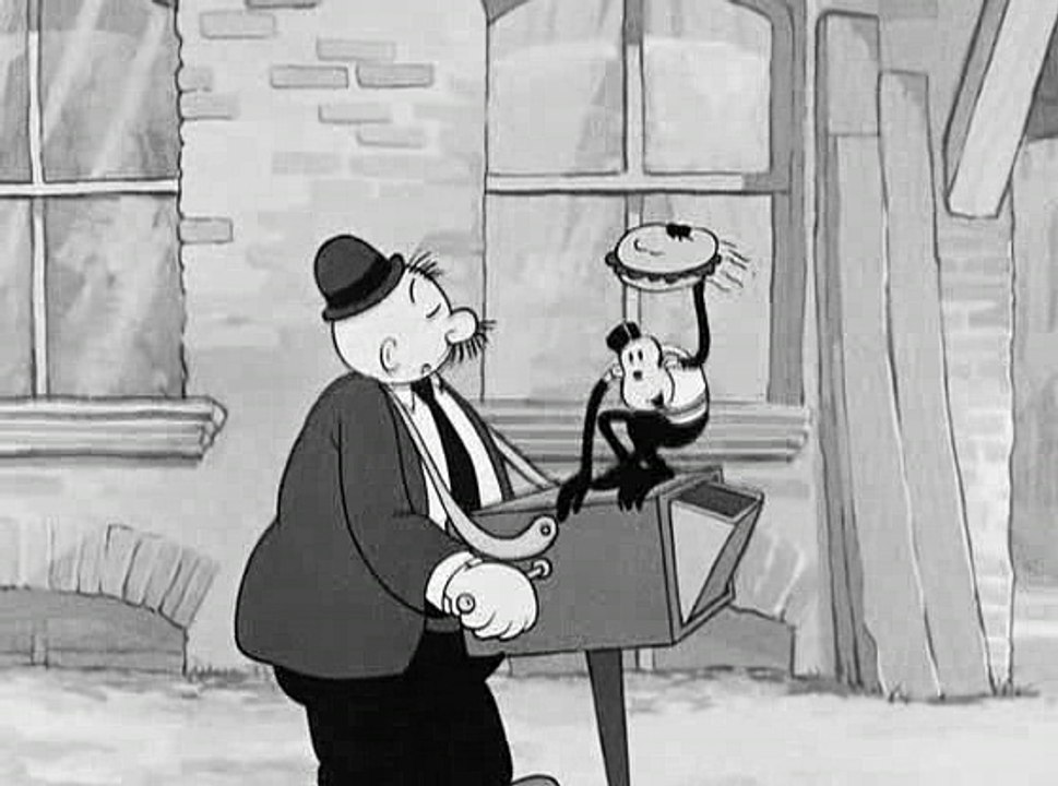 Popeye 045 Organ Grinder's Swing