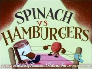 Popeye 158 Spinach vs Hamburgers