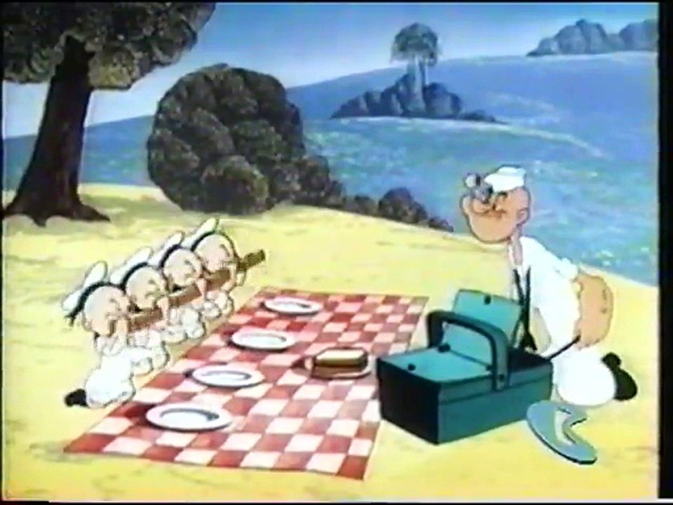 Popeye 184 Let's Stalk Spinach