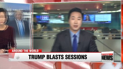 Trump 'disappointed' in Attorney General Jeff Sessions