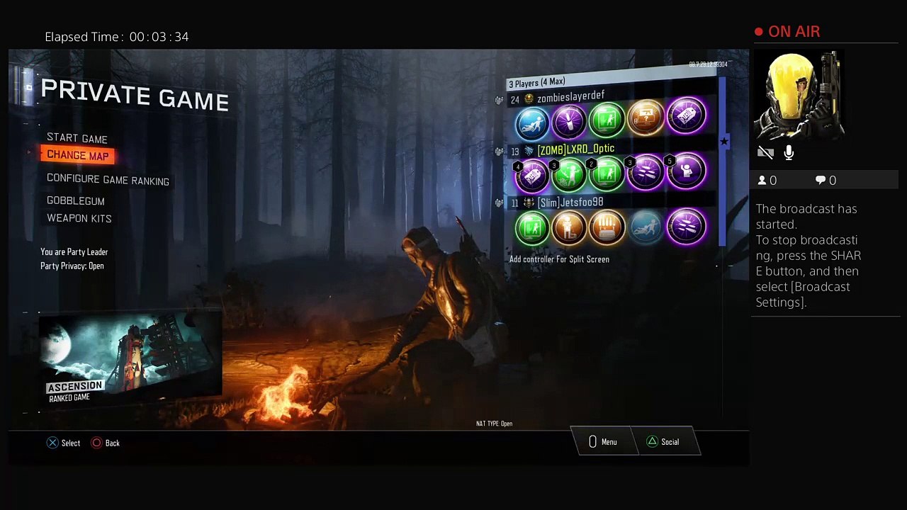 LXRD_0ptic's Live PS4 Broadcast