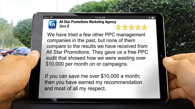 All Star Promotions Anaheim Hills Great 5 Star Review by Sara Beth Allen