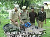 5 kg IED recovered in J and K