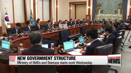 Moon administration officially restructures government ministries