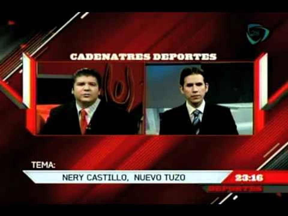 Nery Castillo, nuevo Tuzo
