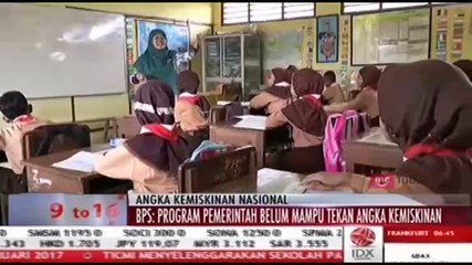 Indeks Keparahan Kemiskinan Maret 2017 Meningkat