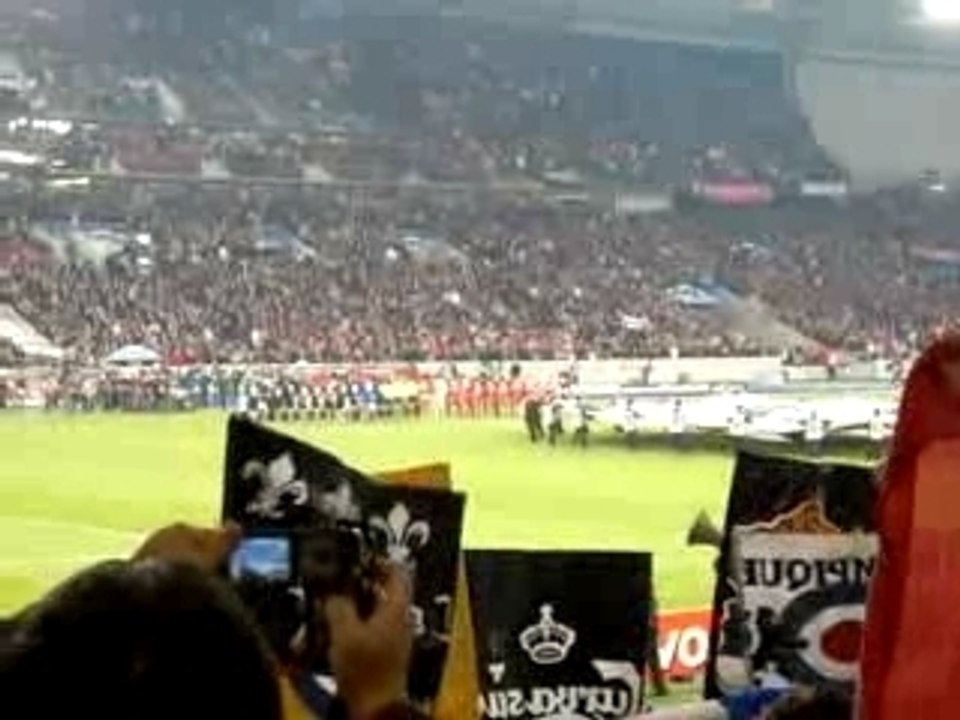 Hymne champion's league au Gottlieb Daimler Stadion