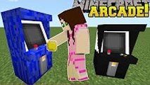 PopularMMOs Minecraft׃ ARCADE MACHINES!!! (PLAY SNAKE & TETRIS IN MINECRAFT!) Mod Showcase