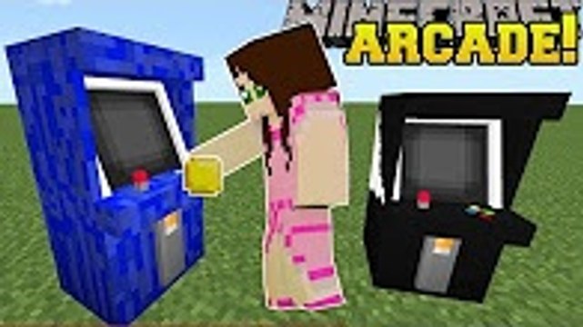 PopularMMOs Minecraft׃ ARCADE MACHINES!!! (PLAY SNAKE & TETRIS IN MINECRAFT!) Mod Showcase