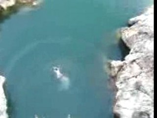 chute libre de 25m de guitou