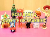 BOSS BABY & OWLETTE GET MARRIED BOWSER THOMAS & FRIENDS SOFIA THE FIRST JESSIE Toys BABY Videos , DREAMWORKS , PJ MASKS,