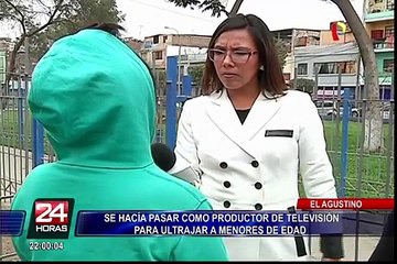 Sujeto se hacía pasar como productor de televisión para violar a menores de edad