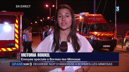 Incendie dans le Var: nouvelle nuit dans un gymnase à Bormes-les-Mimosas