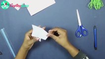 3D Snowflake DIY Tutorial - How to Make 3D Paper Snowflakes for homemade decorat