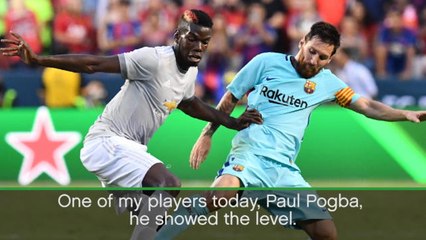 Download Video: Pogba on par with Neymar, Messi, Ronaldo and co. - Mourinho