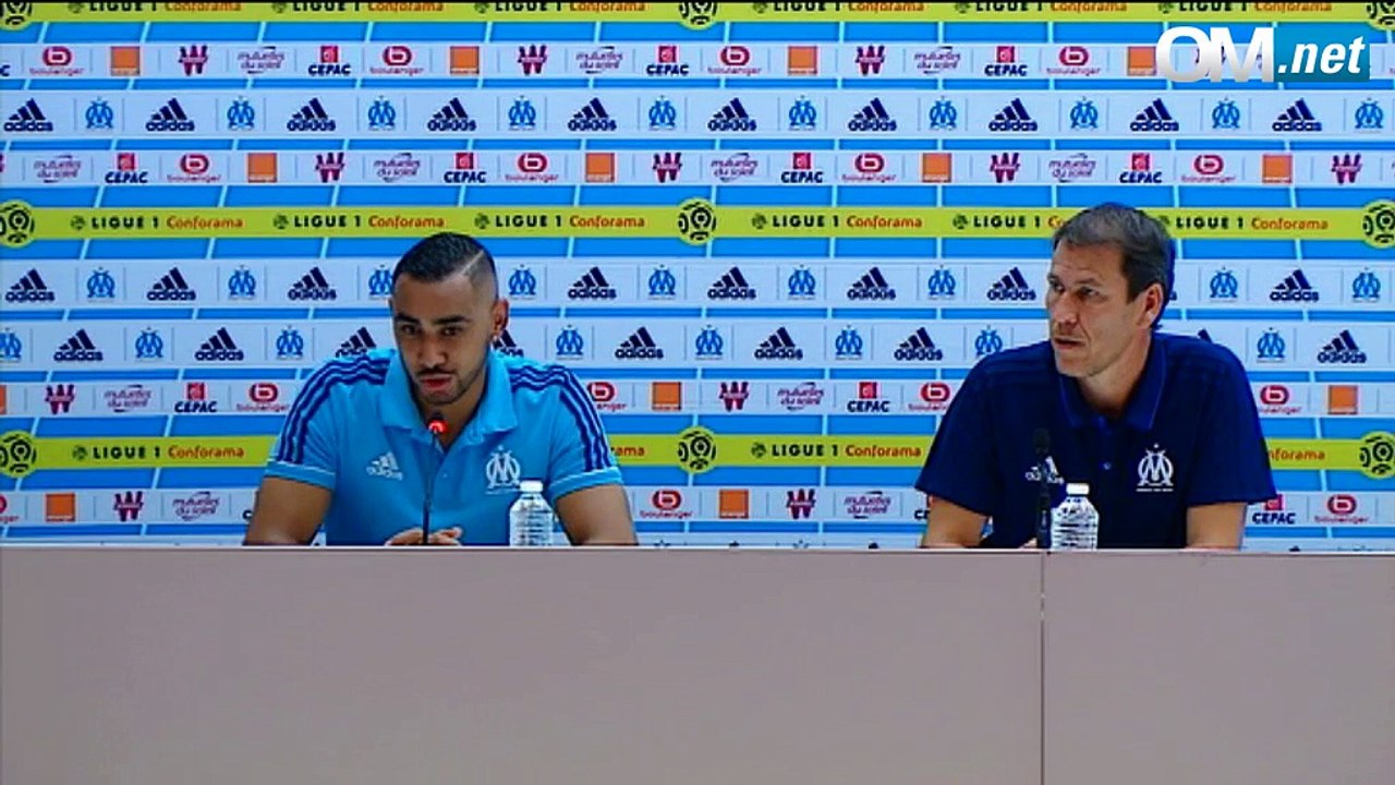 Replay | La conférence de presse de Dimitri Payet et Rudi Garcia