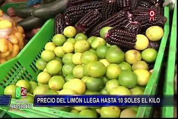 Alza en el precio de limón sorprende a varias amas de casa