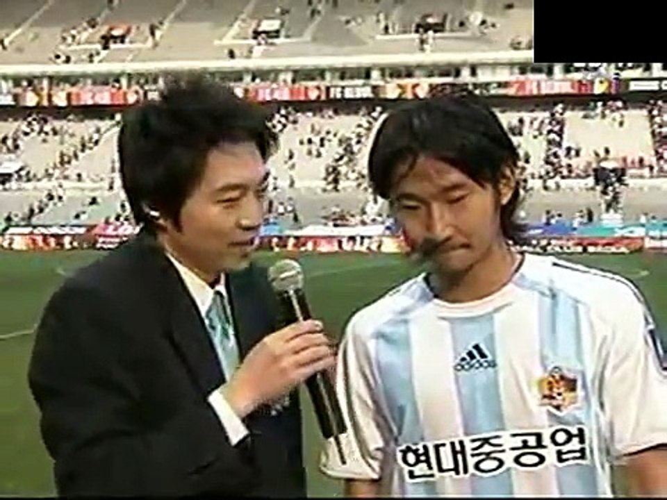 대놓고 까는 상남자 이천수
