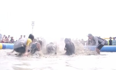 Serunya Festival Lumpur di Korea Selatan