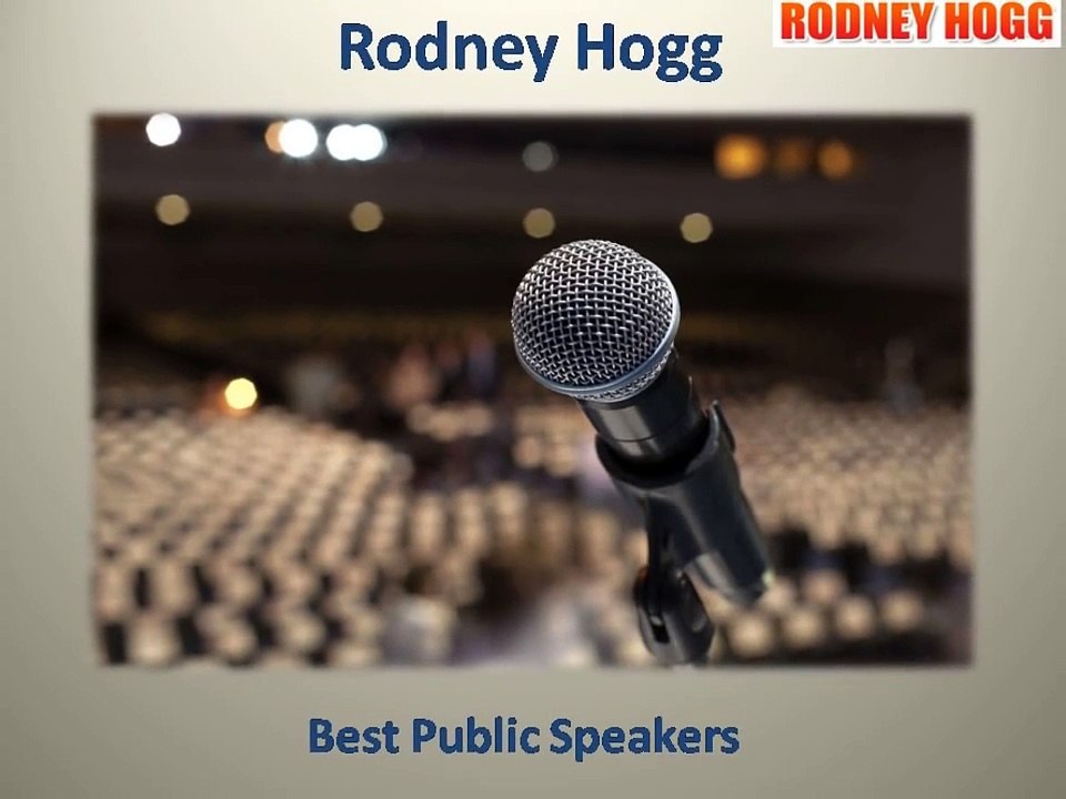 Guest Speaker - Rodney Hogg