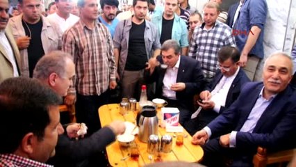 Şanlıurfa Bakanlar Fakıbaba ve Özlü, Esnaf Ziyaretinde