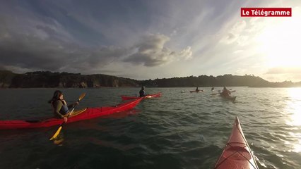 J'ai testé pour vous... Le kayak au soleil couchant