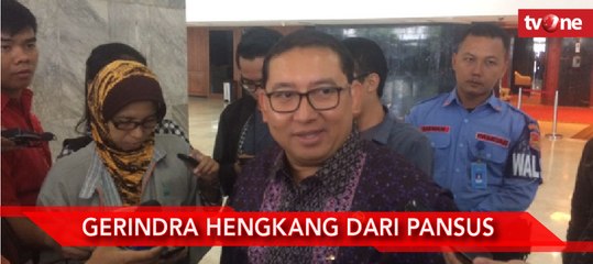 Gerindra Hengkang dari Pansus Angket KPK