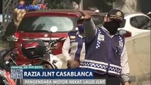Pemotor Masih Nekat Terobos JLNT Casablanca