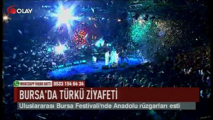 Bursa'da türkü ziyafeti (Haber 25 07 2017)