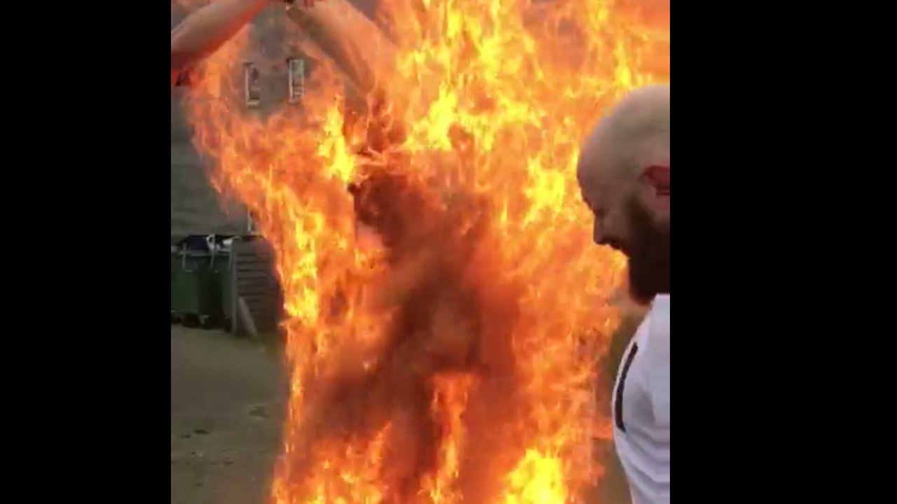 Cinnamon Shower Gone Wrong