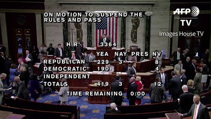 Etats-Unis: vote pour de nouvelles sanctions contre la Russie