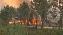 Continúan los incendios en Portugal, los peores en una década