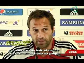 Van't Schip desea que Chivas juegue espectacular