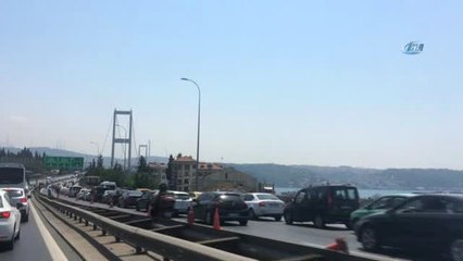 15 Temmuz Şehitler Köprüsü'nde Trafik Yoğunluğu