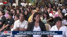 Pangulong Duterte, nagpaabot ng tulong sa naulilang pamilya ng mga nasawing sundalo