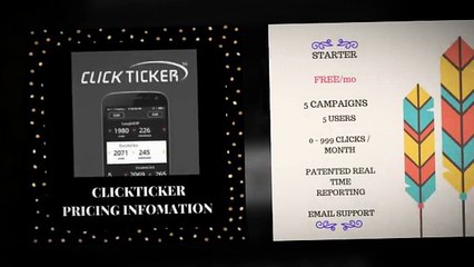 Clickticker pricing information