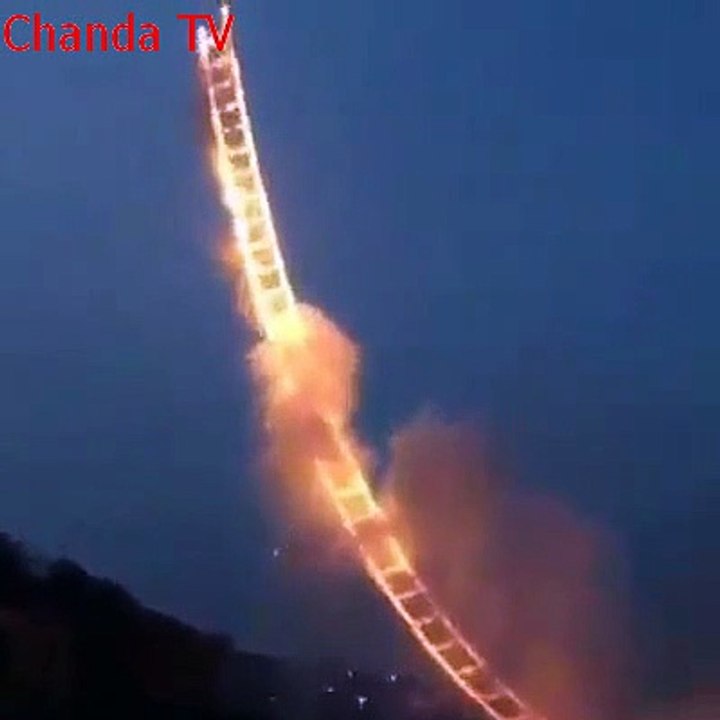 Beautiful and so amazing video in which a stairs are maked