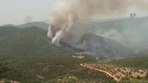 Bayındır'daki Yangın Kısmen Kontrol Altına Alındı