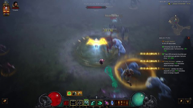 Diablo 3 Donjon ensemble Nécromancien Grâce d'Inarius