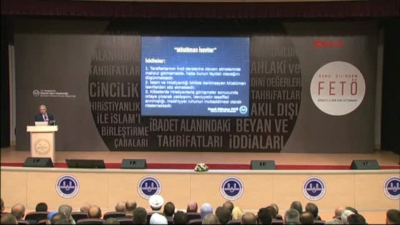 Diyanet Işleri Başkanı Görmez 'Fetö' Raporunu Açıkladı-8