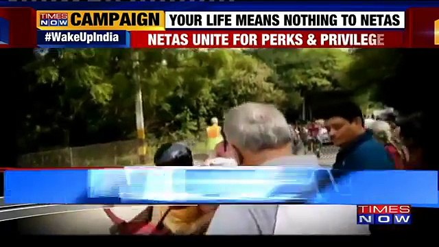 Hyderabad Local Residents Filling Up Potholes After Authorities Ignore Civic Apathy