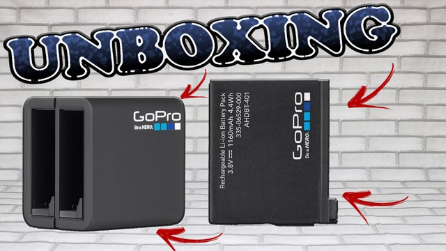 UNBOXING BATERIA EXTRA E CARREGADOR DUPLO GO PRO HERO 5 BLACK