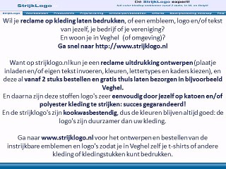 Reclame kleding bedrukken Veghel